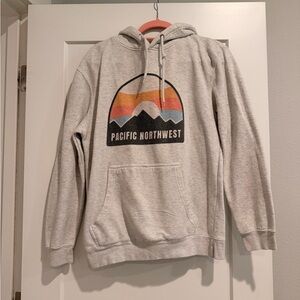 Gray Pacific Northwest Hoodie